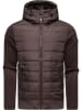 ragwear Steppjacke Hallmar Hood in Dark Brown