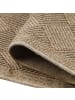 KADIMA DESIGN Teppich Outdoor Waschbar Vintage JUNGFRAU Strapazierfähig OEKO-TEX in Schwarz