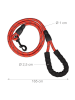 relaxdays Hundeleine in Rot - 150 cm