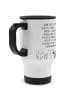 Mr. & Mrs. Panda To Go Becher Otter Stein mit Spruch in Weiß