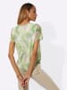 creation L Rundhalsshirt in pistazie-apfel-bedruckt