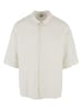Urban Classics Urban Classics Herren Boxy Cotton Linen Shirt in whitesand