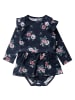 Makoma Bodykleid Floral in blau
