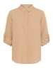 Kaffe Langarm - Hemd KAnaya Regular fit in Classic Sand
