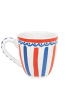 Blond Amsterdam Mini-Becher Streifen Hollands Glorie in Bunt - 200 ml