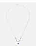 Diamant L'éternel Halskette aus 375 Weißgold mit Diamant mit Saphir