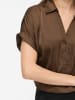 Vila VIENNA RAVENNA S/S TOP in Coffee Bean
