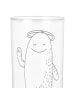 Mr. & Mrs. Panda Wasserglas Kaktus Heilig ohne Spruch in Transparent