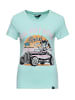 Queen Kerosin Queen Kerosin T-Shirt The Hot Road Rebel in mint