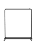 SONGMICS Kleiderständer Pataye in Schwarz - (B)110 x (H)141.5 x (T)38 cm