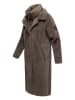 Navahoo Wintermantel Teddyzauber 14 in Stone Brown
