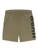 HUGO Badeshorts ABAS in Braun