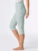 WITT WEIDEN Capri-Hose in kalkmint-bedruckt