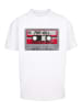 F4NT4STIC Oversize T-Shirt Stranger Things Cassette For Will in weiß