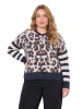 MIAMODA Strickjacke in helles champagner