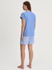 Calida Pyjama in hydrangea blue