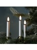 MARELIDA LED Weihnachtskerzen Lichterkette 20 Baumkerzen L: 9,5m in weiß
