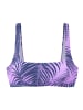 LASCANA ACTIVE Bustier-Bikini-Top in marine-flieder
