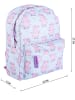 Peppa Pig Kinderrucksack Peppa Pig (H) 27 cm in Hellblau