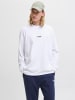 Jack & Jones Langarm-T-Shirt in White