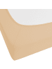 Beliani Bettlaken JANBU in Beige - (W) 160 x (H) 30 x (L) 200 cm