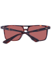BMW Männer Sonnenbrille Rechtwinklig Braun