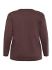 KAFFE curve Sweatshirt KCberla Loose fit in Fudge