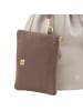 DuDu Filicudi Beuteltasche Leder 19 cm pearl grey