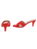 Ital-Design High-Heel Sandalette in Rot
