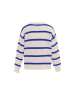 nascita Damen Sweater in WOLLWEISS KÖNIGSBLAU