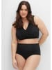 sheego Bügelloser BH in schwarz