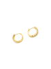 Luxenter Ohrringe Makang mit 18 Karat Gelbgold-Finish – 20 mm – MAKANG