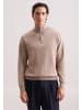 Seidensticker Quarter Zip Regular in Beige