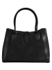 Samantha Look Shopper echt Leder in schwarz