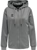 Hummel Hummel Kapuzenpullover Hmlcore Multisport Damen Atmungsaktiv Feuchtigkeitsabsorbierenden in GREY MELANGE