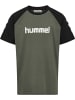 Hummel Shirt "Hmljr Logo T-Shirt S/S" in Grau