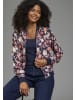 Laura Scott Blouson in blau beig rot