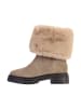 Geox Stiefel aus Leder, Iridea Suede Synt.Fur Braun