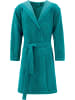 Erwin Müller Unisex-Bademantel Schwanau in türkis