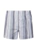 Hanro Boxer Fancy Woven in smokey blue stripe