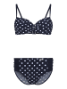 LASCANA Bügel-Bikini in marine-weiß
