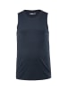 Men Plus Tank Top in navy blau