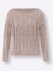 Heine Pullover in ecru-sand-meliert