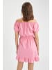 DeFacto Kleid ELASTIC WAIST DRESS in Rosa