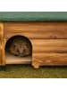 relaxdays Igelhaus in Natur - (B)57 x (H)25 x (T)44 cm