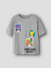 name it T-Shirt in Grey Melange1