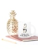 Mr. & Mrs. Panda Teetasse Glas Pinguin Karate mit Spruch in Transparent