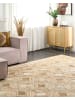 Beliani Geflochtener Teppich MENGEN in Beige - (W) 300 x (L) 400 cm
