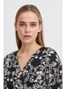 ICHI Kleid IHGOCINA Loose fit in Black Flower aop