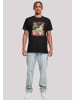 F4NT4STIC T-Shirt Disney Arielle Greetings From Atlantica in schwarz